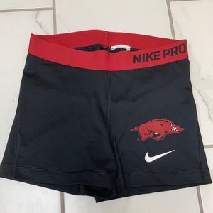 Nike pro spandex shorts